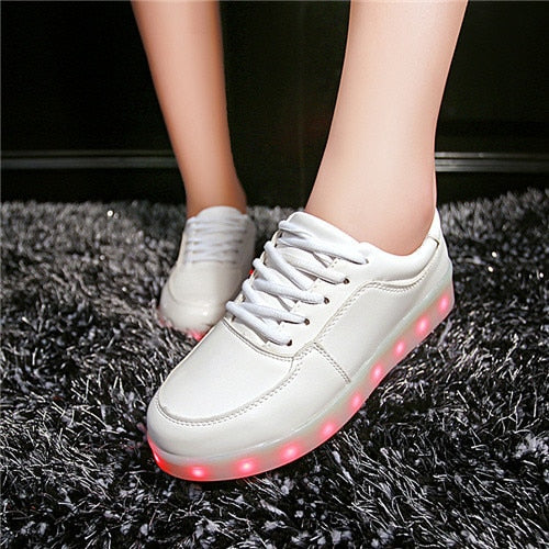 Not Very Sneaky Sneakers LED Shoes Light Up Unisex Shoes