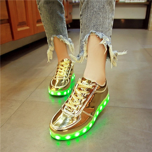 Not Very Sneaky Sneakers LED Shoes Light Up Unisex Shoes