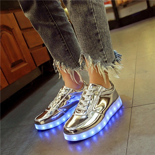 Not Very Sneaky Sneakers LED Shoes Light Up Unisex Shoes