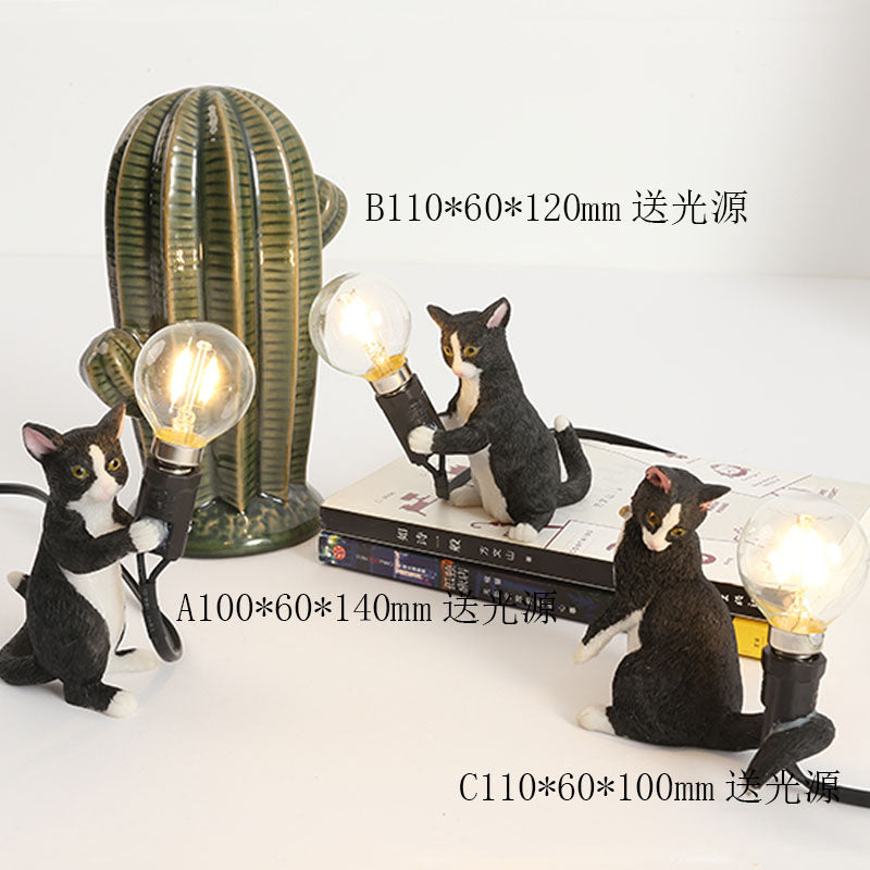 Kitty Cat Table Lights Desk Lamps