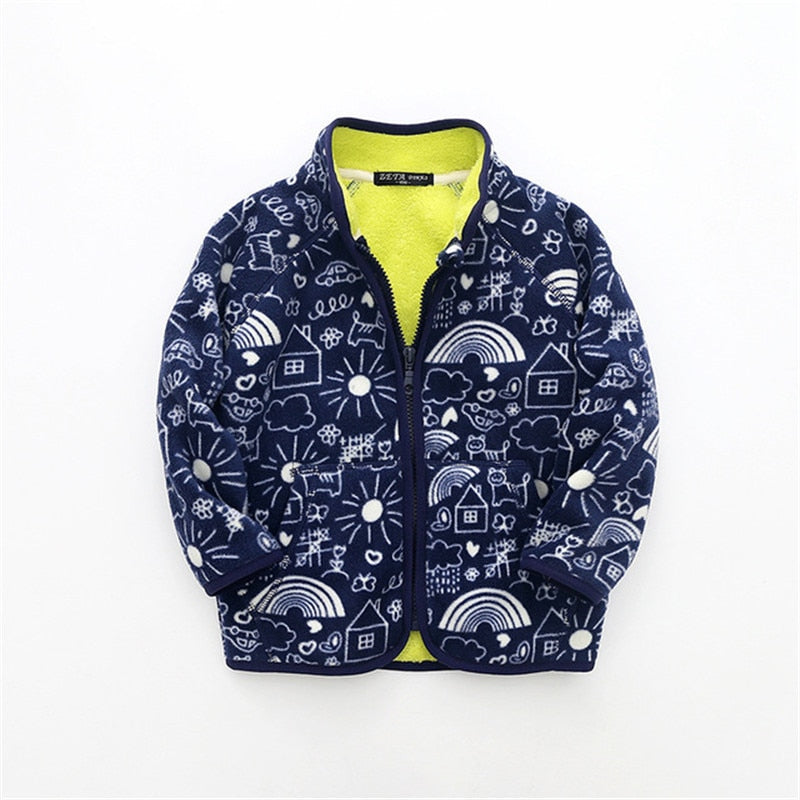 Boys & Girls Dinosaur Hoodie Coat Jacket
