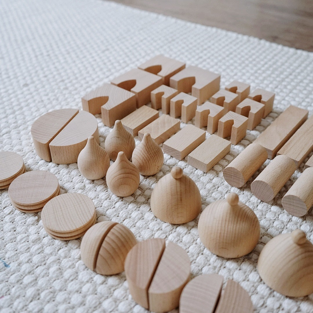 Arabian Nights & Colosseum Days - Sets of Wooden Building Blocks Toys