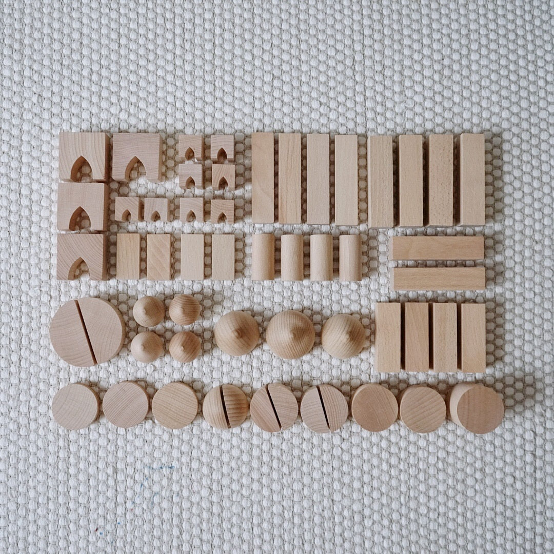 Arabian Nights & Colosseum Days - Sets of Wooden Building Blocks Toys