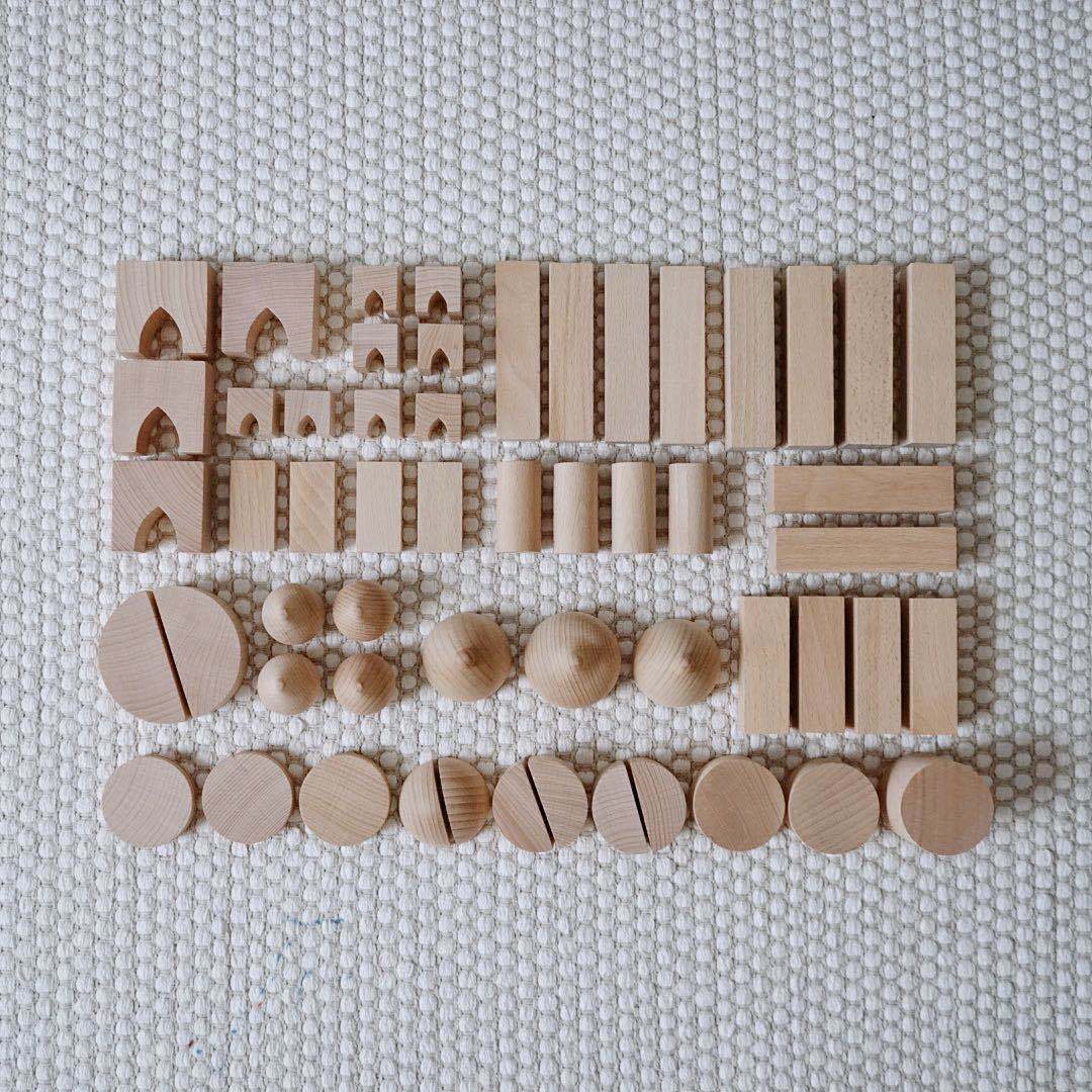 Arabian Nights & Colosseum Days - Sets of Wooden Building Blocks Toys