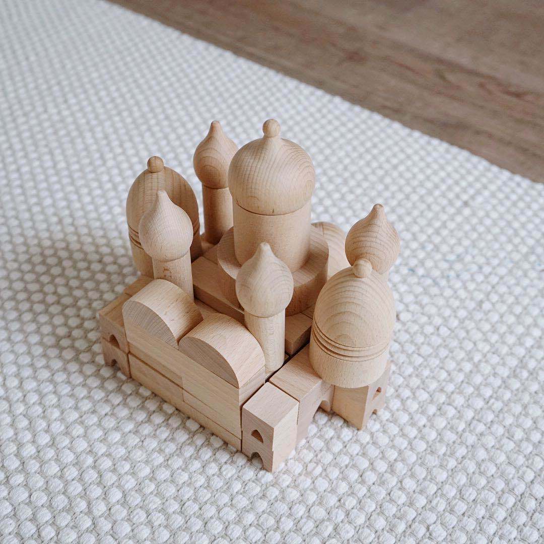 Arabian Nights & Colosseum Days - Sets of Wooden Building Blocks Toys