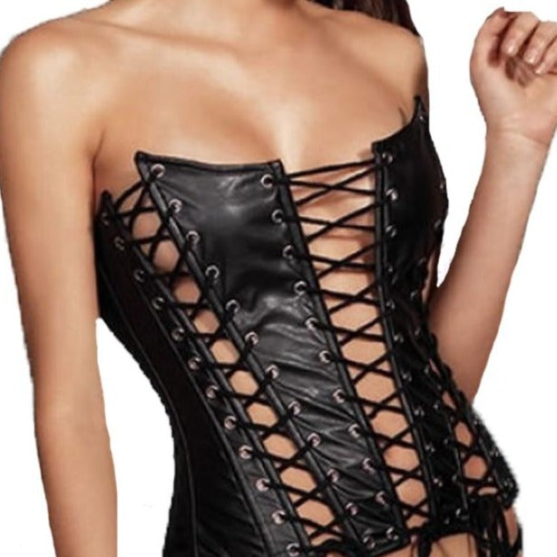 Steampunk Lace-up Hollow Out Corset