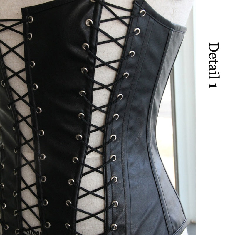 Steampunk Lace-up Hollow Out Corset