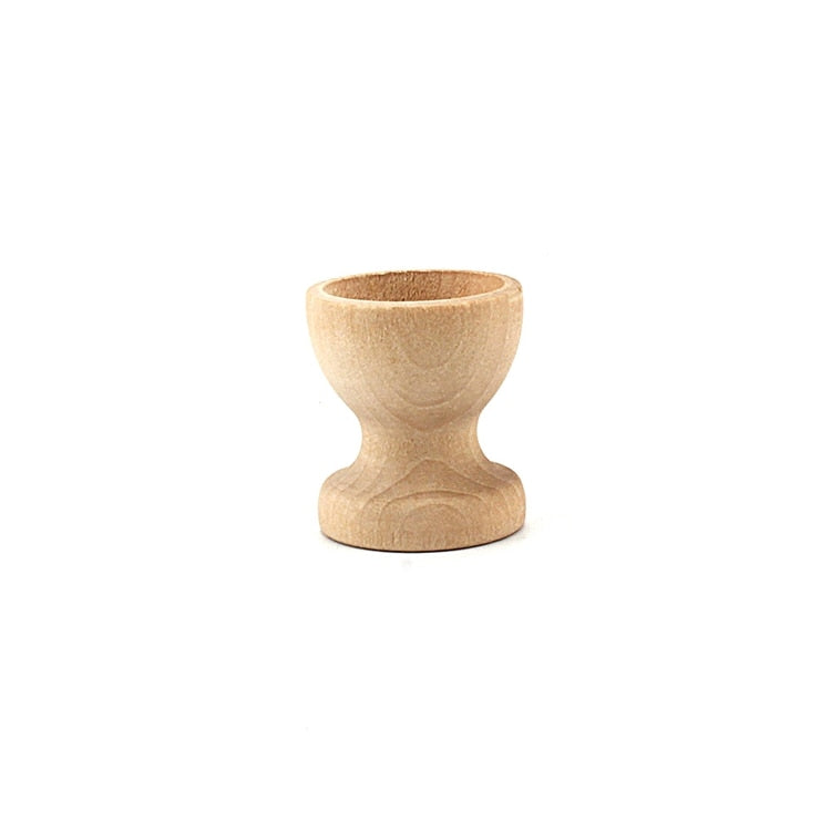 Montessori Wooden Egg and Cup DIY Hand Paint Easter Egg