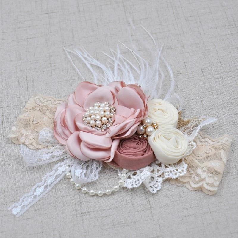 Vintage Flower Headband Baby Girls Headwraps - Woodland Gatherer