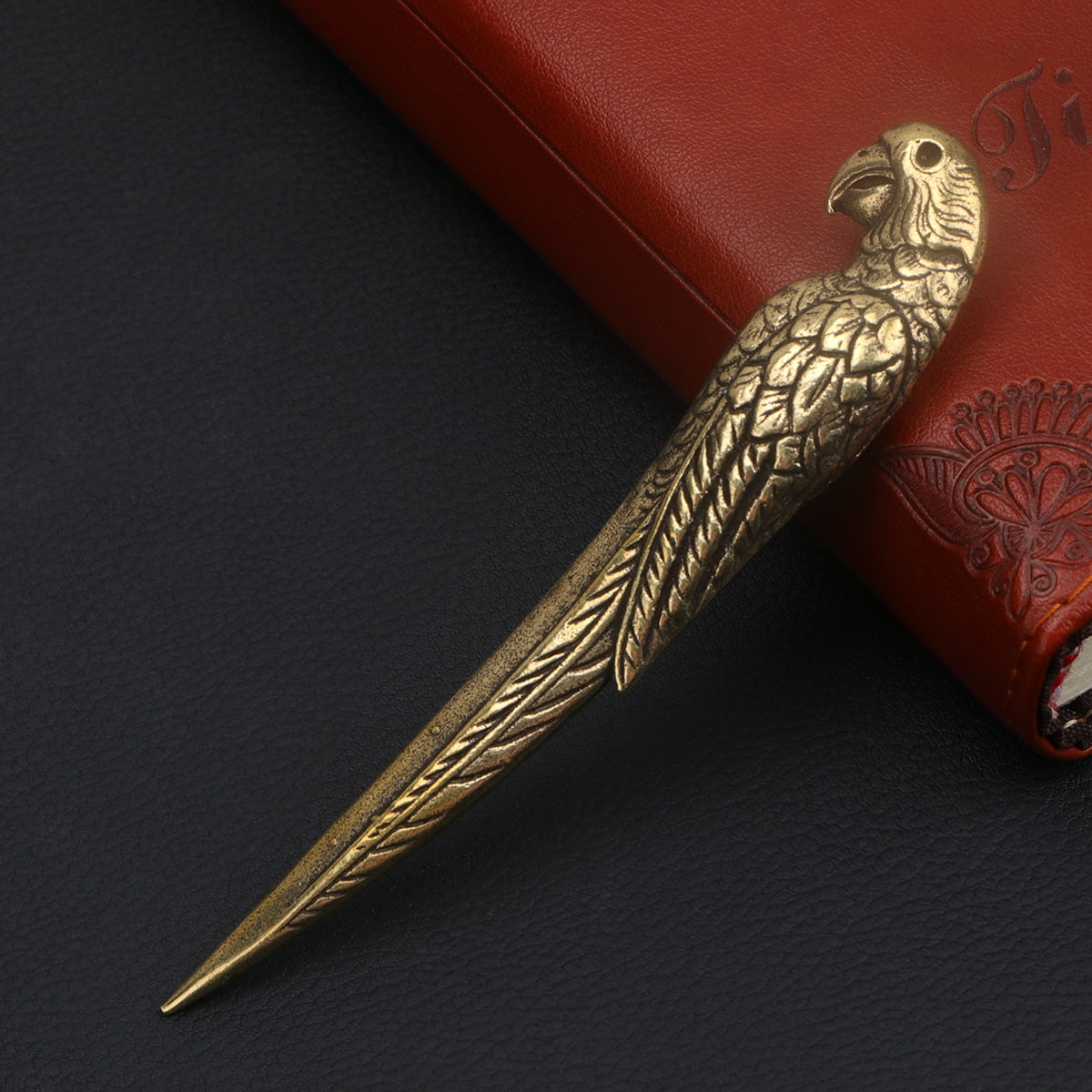 Copper Parrot Tea Needle