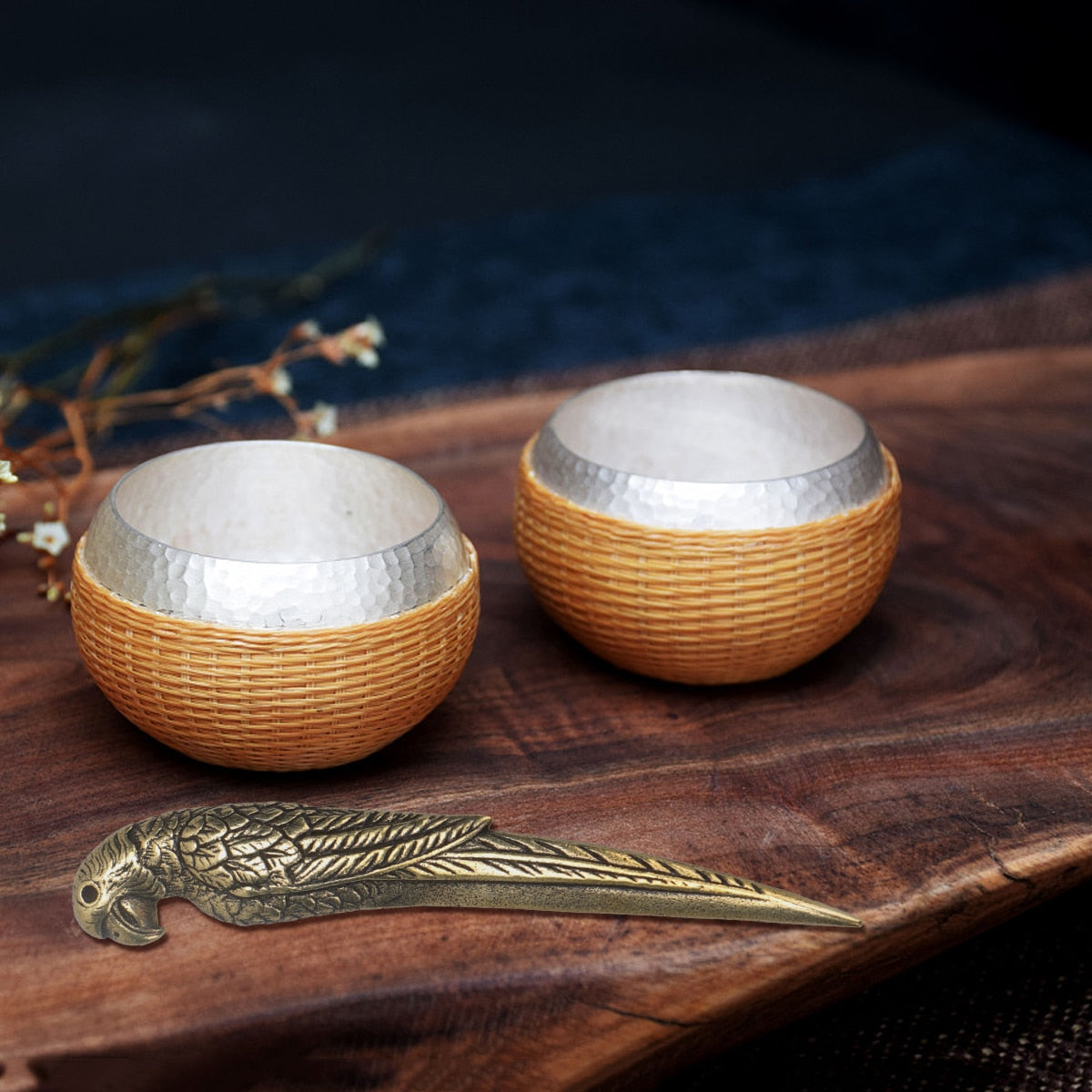 Copper Parrot Tea Needle