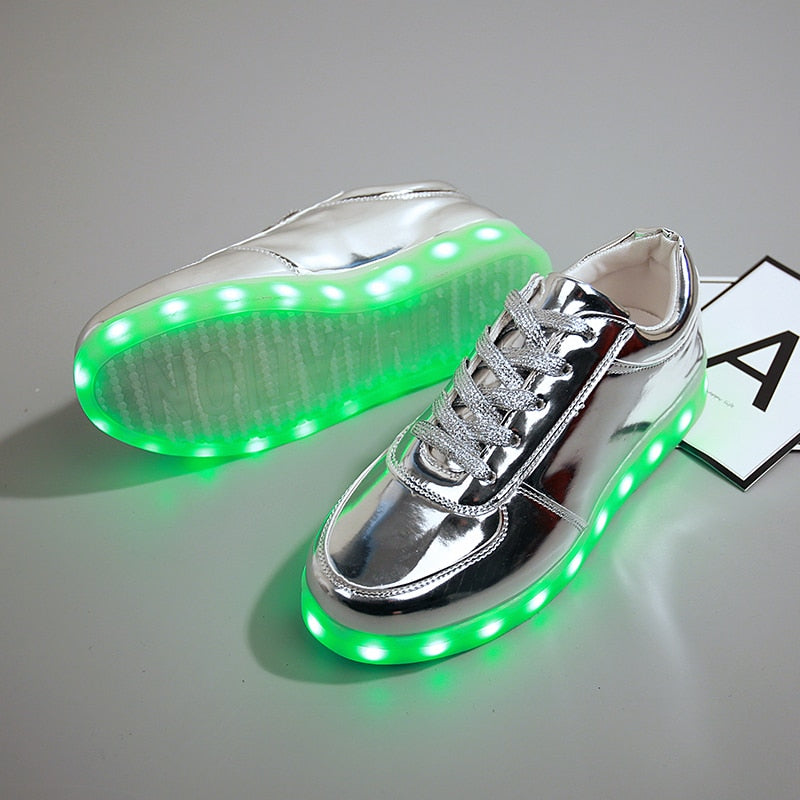 Not Very Sneaky Sneakers LED Shoes Light Up Unisex Shoes