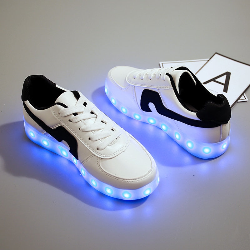 Not Very Sneaky Sneakers LED Shoes Light Up Unisex Shoes