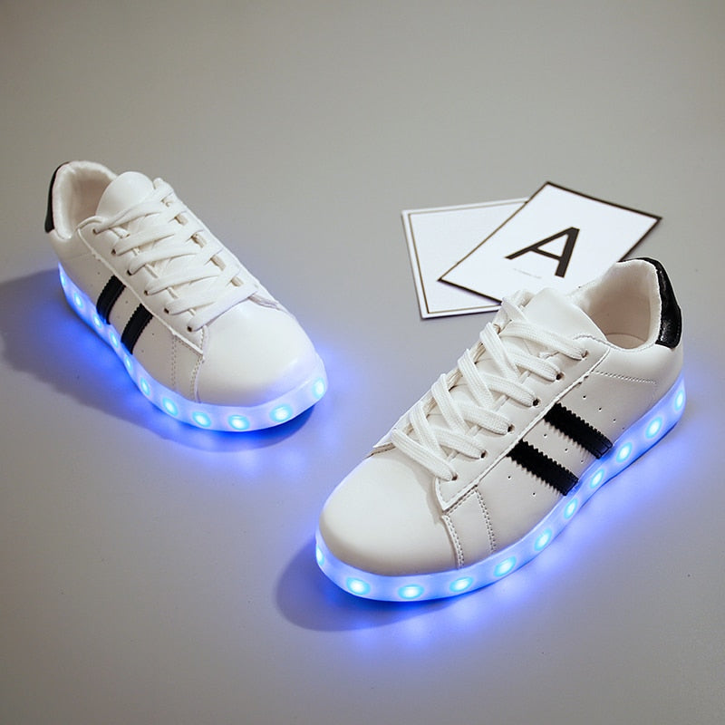 Not Very Sneaky Sneakers LED Shoes Light Up Unisex Shoes