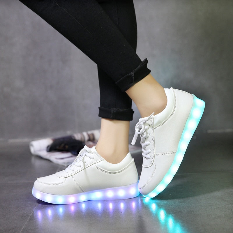 Not Very Sneaky Sneakers LED Shoes Light Up Unisex Shoes