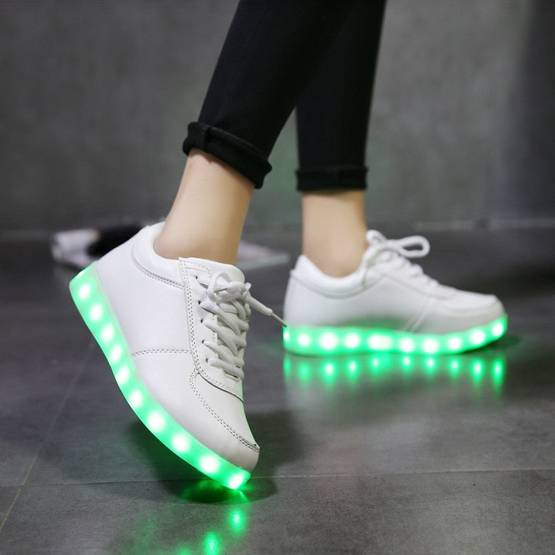 Not Very Sneaky Sneakers LED Shoes Light Up Unisex Shoes