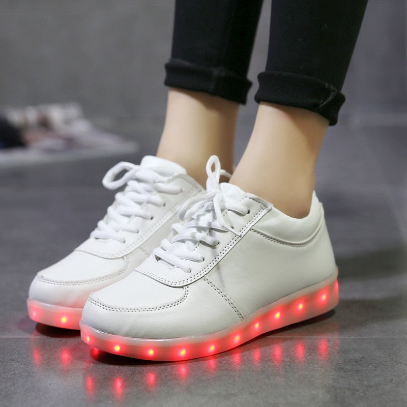 Not Very Sneaky Sneakers LED Shoes Light Up Unisex Shoes
