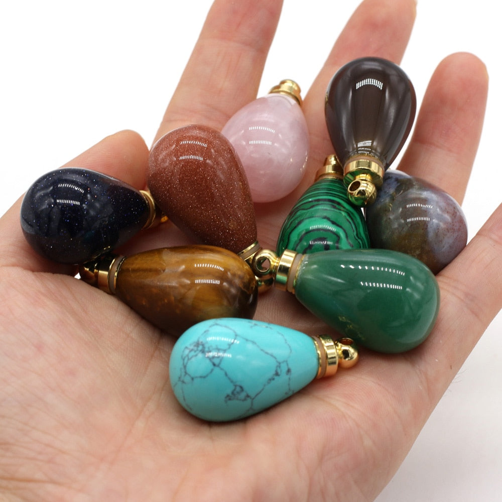 Natural Stone Essential Oil Diffuser Pendants