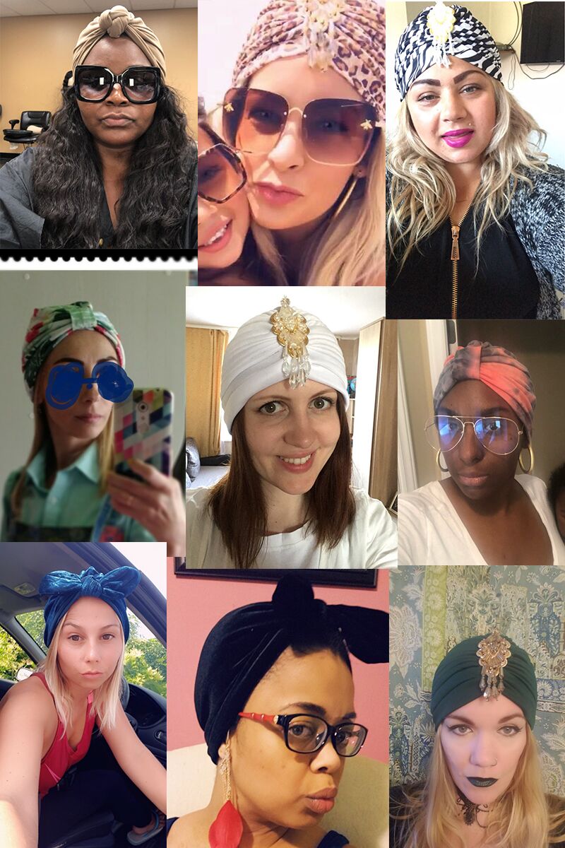 Gypsy Divas Turban Head Wrap
