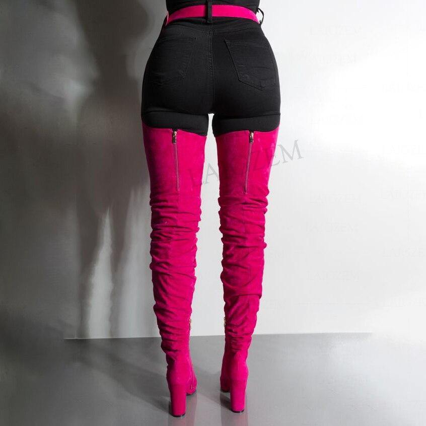 Choose Your Own Adventure | Women Chap Boots Waist Belt | Size 4-14 | 56 Colours - Woodland Gatherer