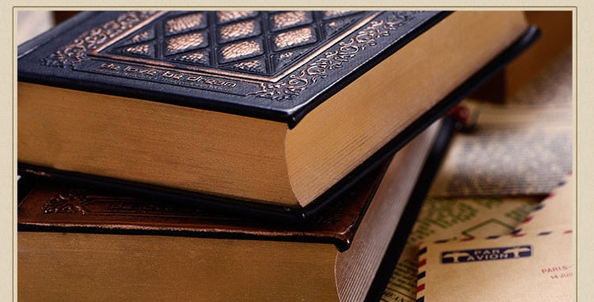 Blank Hard Cover Leather Sketchbook / Journal