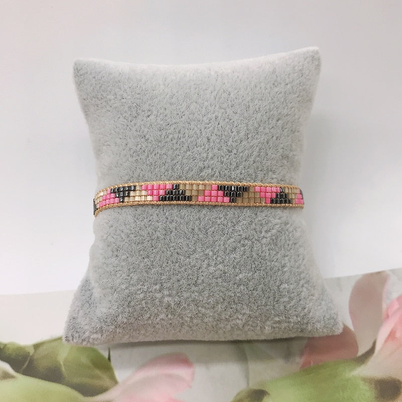 Handmade Glass Seed Bead Wristbands