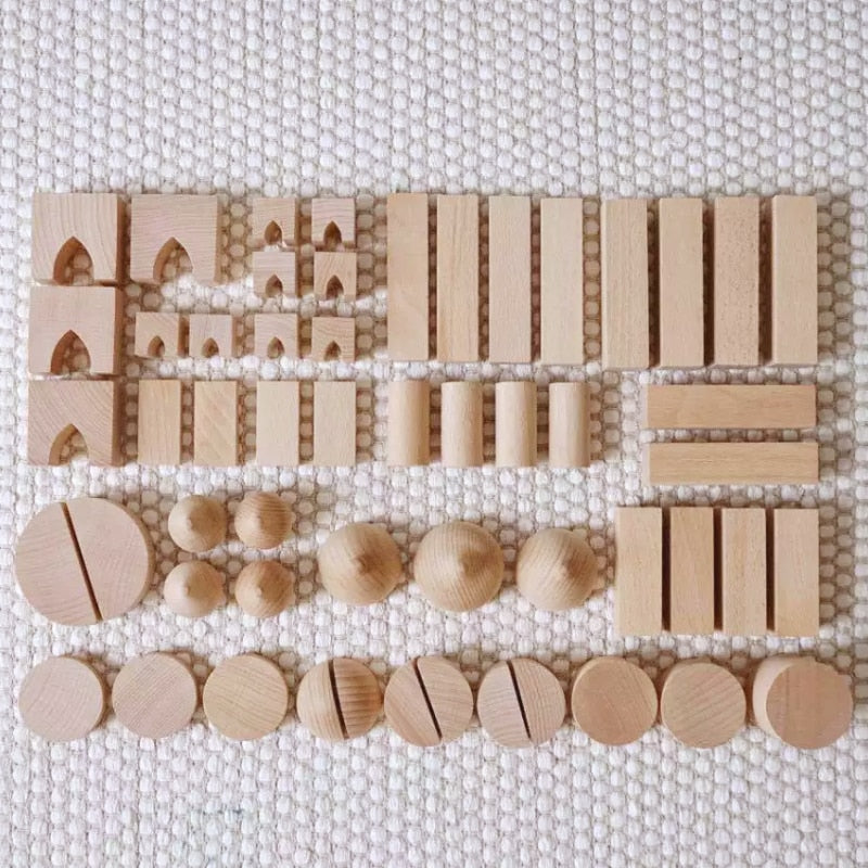 Arabian Nights & Colosseum Days - Sets of Wooden Building Blocks Toys