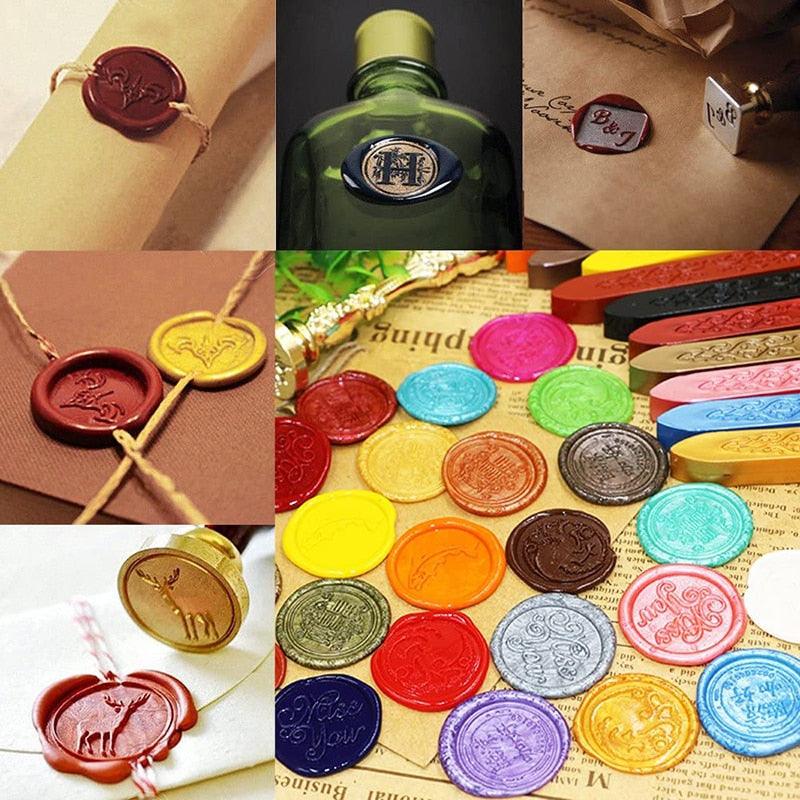 1pc Sealing Wax Stamp Seal Beeswax Candle - Woodland Gatherer Woodland Gatherer | Australian Online Gift Store | Gifts & Treasures | Special Occasions & Everyday Fun | Whimsical Treats | Costumes | Jewellery | Fashion | Crafting DIY | Stationery | Boho Festival Fashion | Home Decor & Fittings     Afterpay Available Paypal Available Humm Available Worldwide Shipping Available
