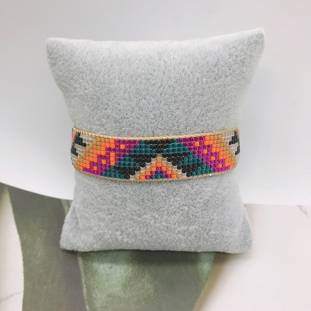 Handmade Glass Seed Bead Wristbands
