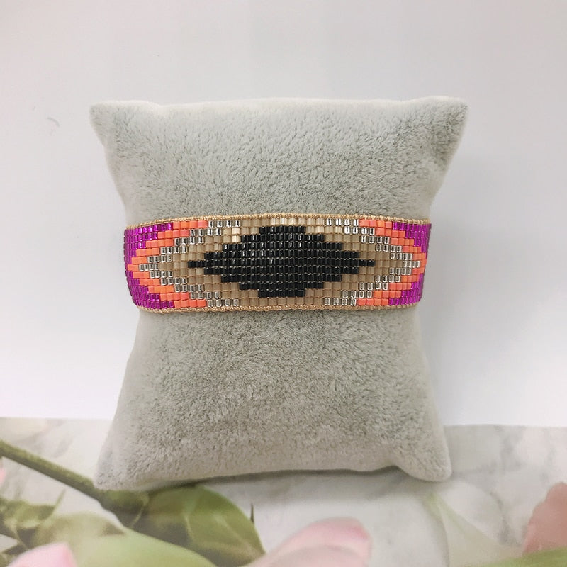 Handmade Glass Seed Bead Wristbands