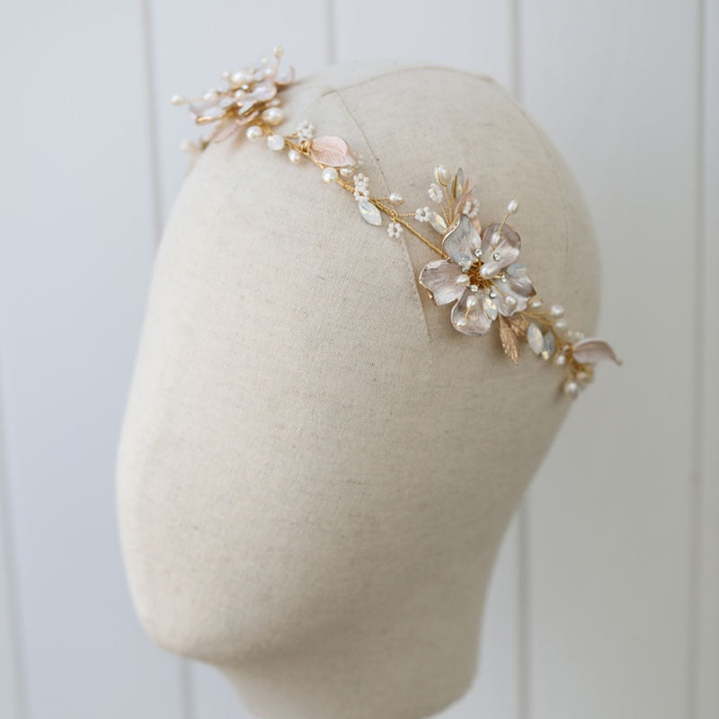 Freshwater Pearls Hair Jewellery Crown