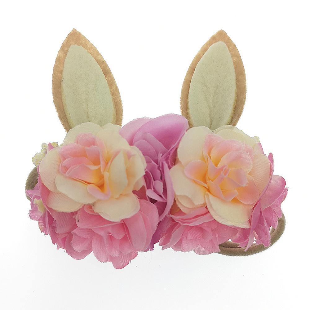 Lovely Little Girls Rabbit Ear Headbands | Woodland Gatherer Hair Accessories - Woodland Gatherer