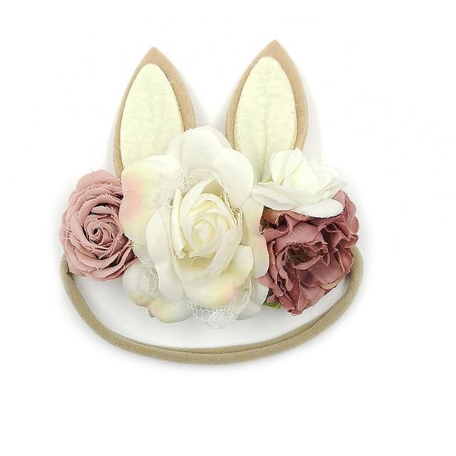 Lovely Little Girls Rabbit Ear Headbands | Woodland Gatherer Hair Accessories - Woodland Gatherer