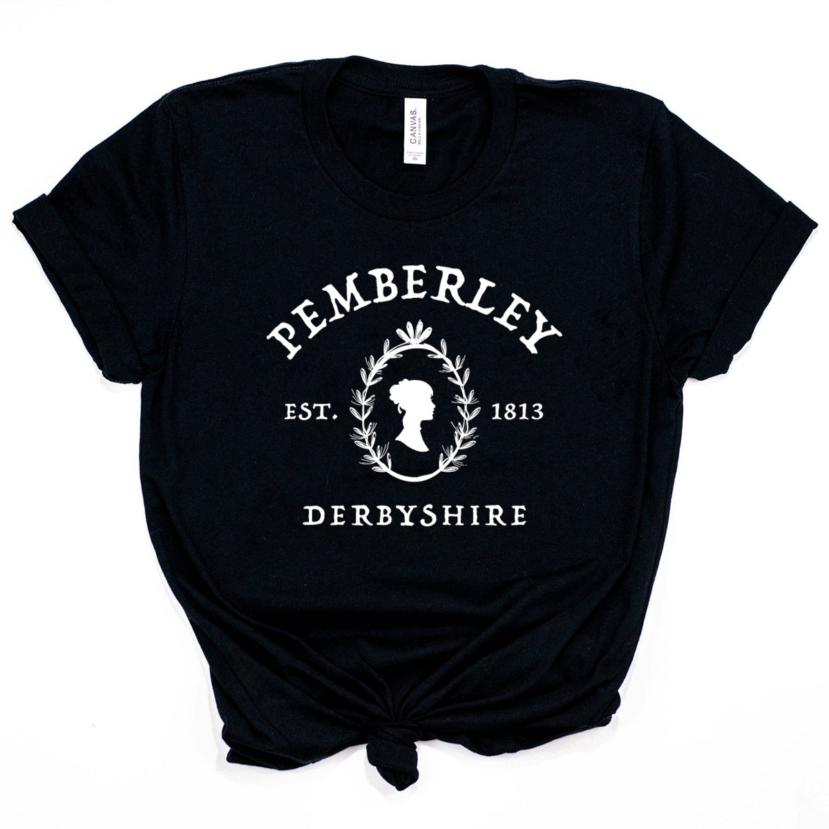 Jane Austen Pride and Prejudice T-Shirt Pemberley Book Lover Tees