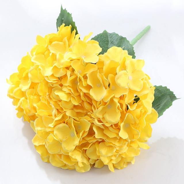 5 Heads Hydrangea Bouquet | Silk Artificial Flowers - Woodland Gatherer