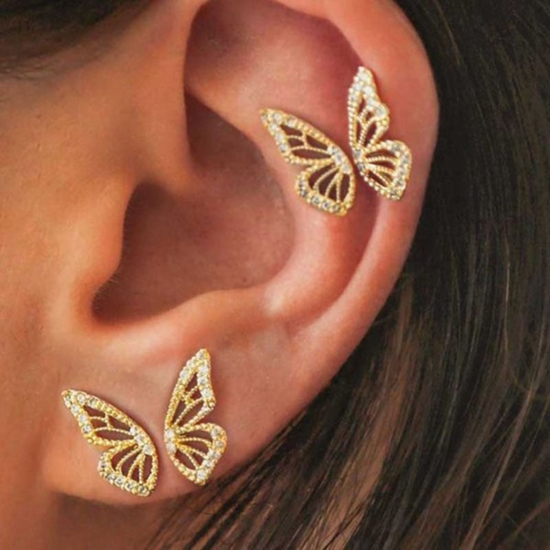 Butterfly Stud Earrings
