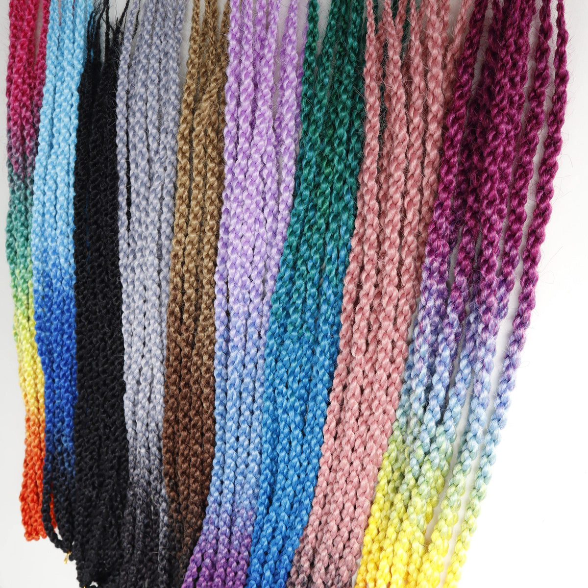 Cubic Twist Crochet Braids Ombre Hair Extensions | 10 Strands - Woodland Gatherer