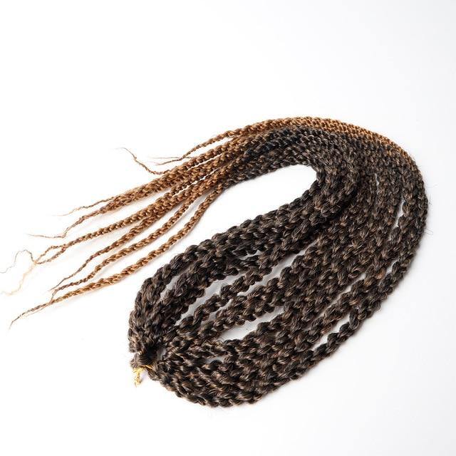 Cubic Twist Crochet Braids Ombre Hair Extensions | 10 Strands - Woodland Gatherer