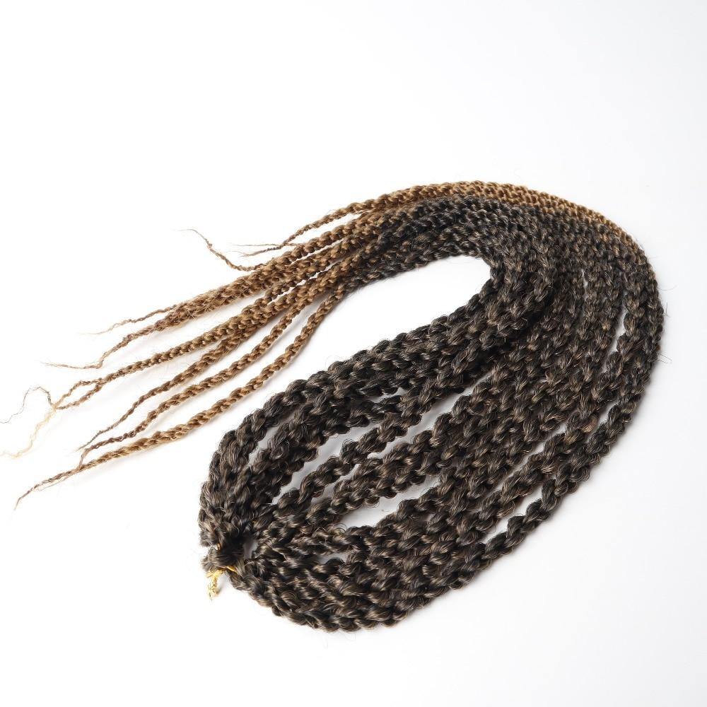 Cubic Twist Crochet Braids Ombre Hair Extensions | 10 Strands - Woodland Gatherer