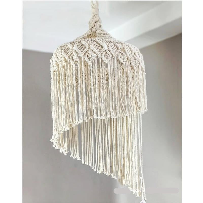 Boho Macrame Handmade Woven Light Shade
