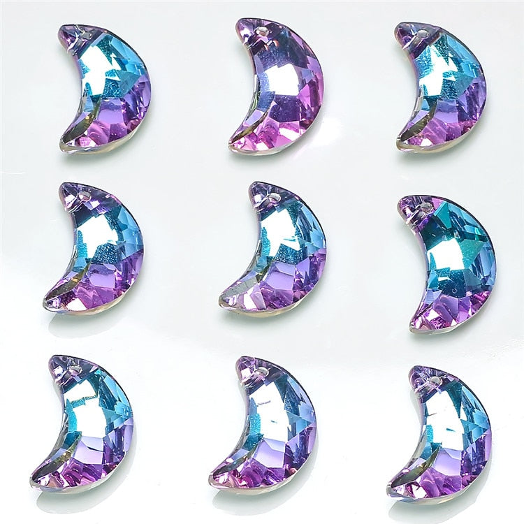 Violet Rainbow Jewellery Making Glass Crystals