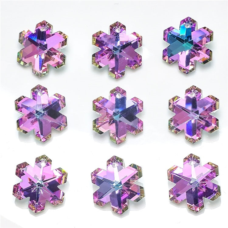 Violet Rainbow Jewellery Making Glass Crystals