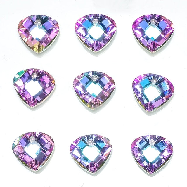 Violet Rainbow Jewellery Making Glass Crystals