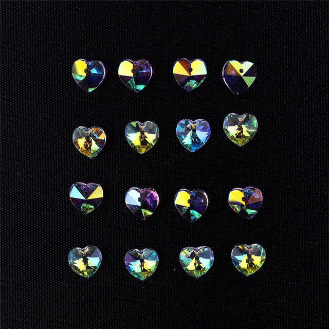 Violet Rainbow Jewellery Making Glass Crystals