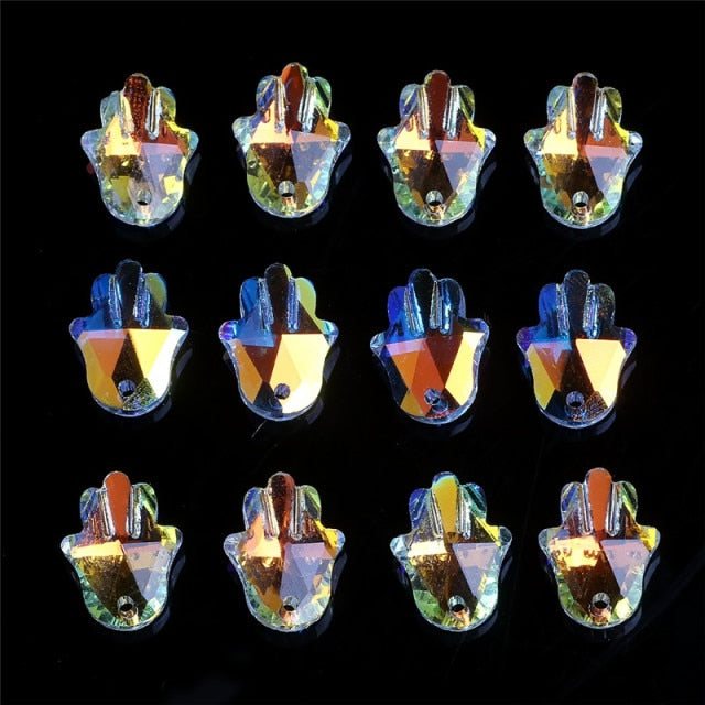 Violet Rainbow Jewellery Making Glass Crystals