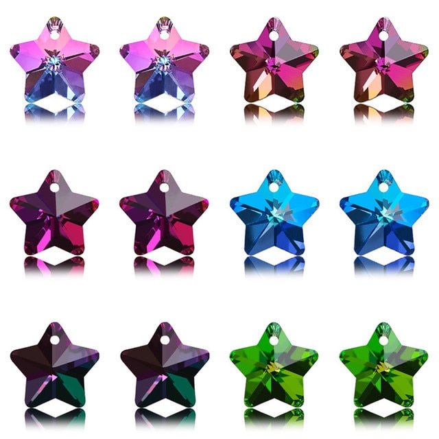 Violet Rainbow Jewellery Making Glass Crystals