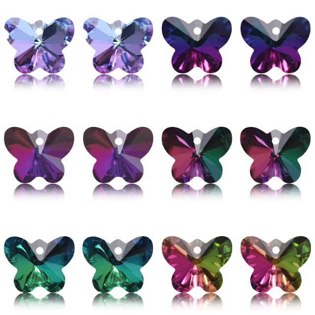 Violet Rainbow Jewellery Making Glass Crystals