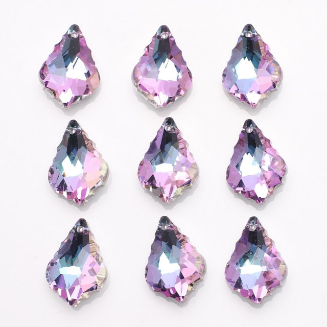 Violet Rainbow Jewellery Making Glass Crystals