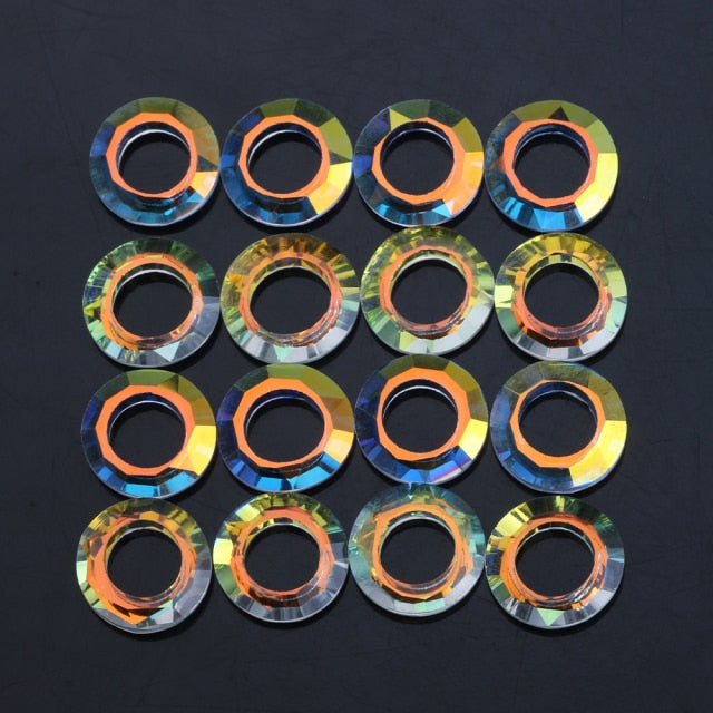 Violet Rainbow Jewellery Making Glass Crystals