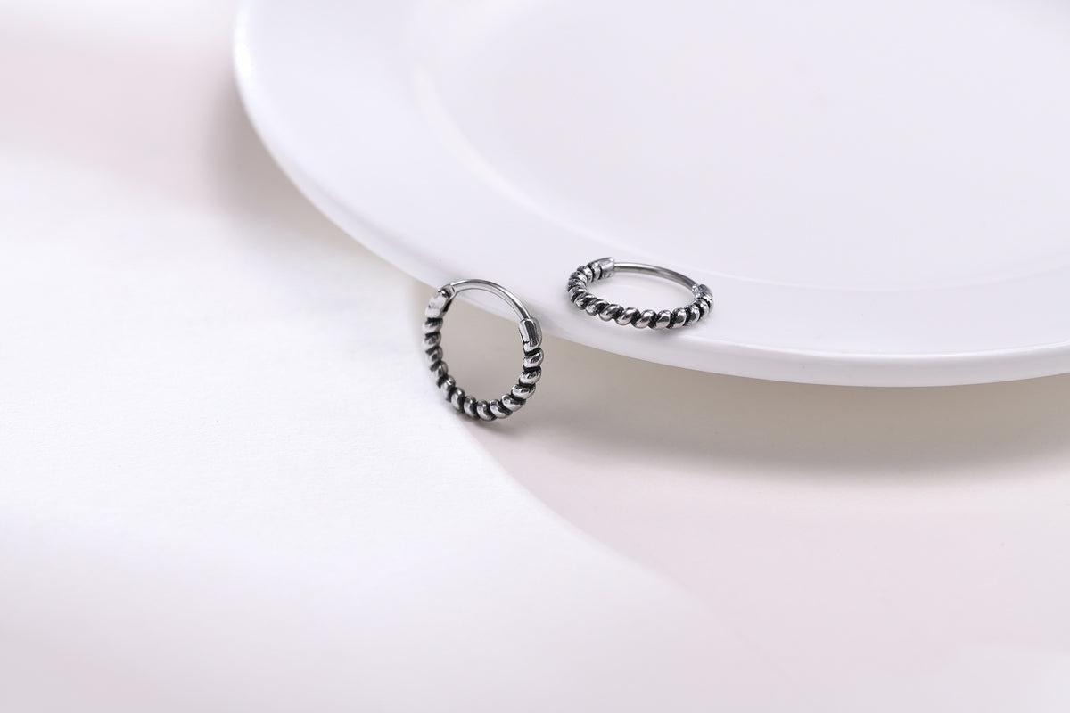 Small Huggie Hoop Earrings Mens Stainless Steel Earrings